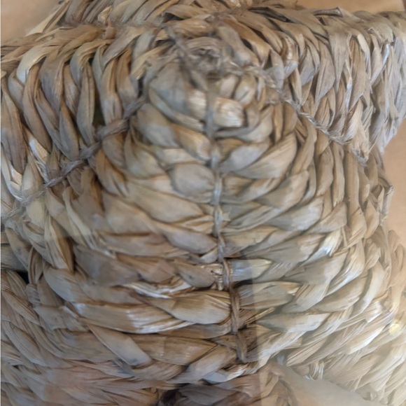 Woven Star tree topper nwt - Picture 2 of 3